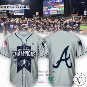 2021 World Series Champions Atlanta Braves Baseball Jersey