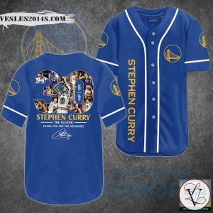 30 Stephen Curry The Legend Baseball Jersey Shirt