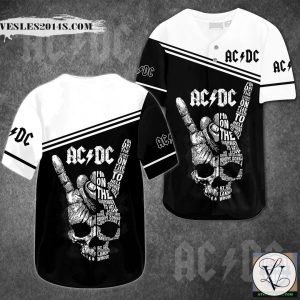 AC DC Highway TO Hell Baseball Jersey Shirt