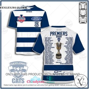 AFL Geelong Cats Premiers 2020 Winner Baseball Jersey