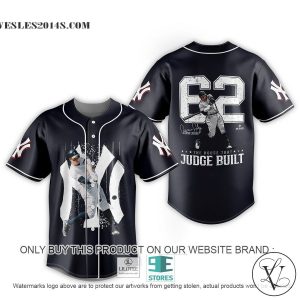 Aaron Judge 62 Home Runs New York Yankees Baseball Jersey