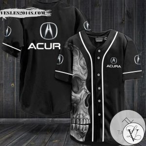 Acura Logo Baseball Jersey Shirt