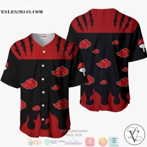 Akatsuki Naruto Baseball Jersey Shirt