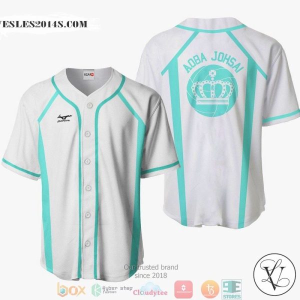 Aoba Johsai Haikyuu Baseball Jersey Shirt