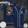 Ballantine’s US Flag Skull Baseball Jersey