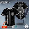 Combat Wolf Viking White Tattoo Custom Baseball Jersey