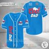 Cool Dad blue Baseball Jersey