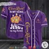 Crown Royal In my Veins Jesus In My heart Baseball Jersey 9w3