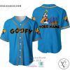 Disney Goofy Custom Name Baseball Jersey Shirt