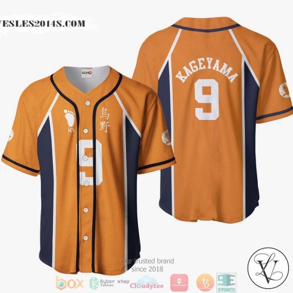 Tobio Kageyama Haikyuu Baseball Jersey Shirt