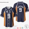 Tobio Kageyama Haikyuu Navy Baseball Jersey Shirt