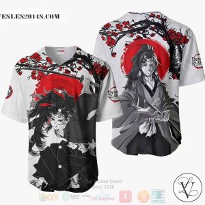 Yoriichi Tsugikuni Kimetsu Anime Baseball Jersey