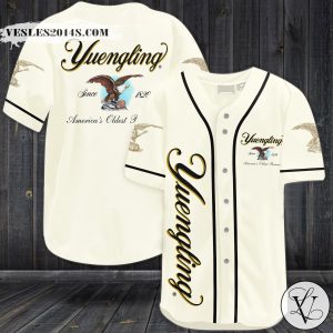 Yuengling America’s Oldest Brewery Baseball Jersey