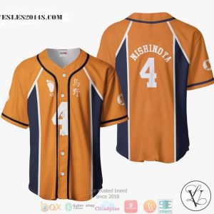 Yuu Nishinoya Haikyuu Baseball Jersey Shirt