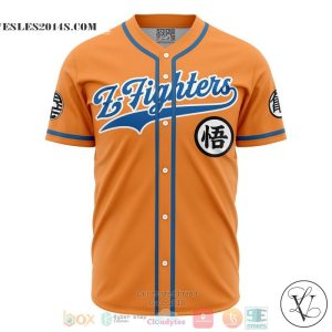 Z Fighters Goku Dragon Ball Z Baseball Jersey