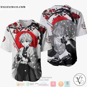 Zenitsu Demon Slayer Baseball Jersey Shirt