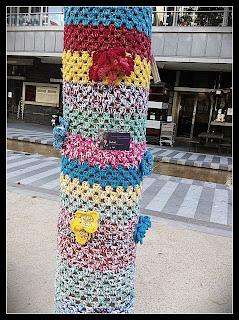 Yarn Bombed Tree 6